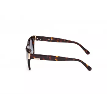 GUESS vyriški akiniai nuo saulės GU00172-5352W Havana kvadratinis rėmelis UV400