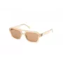 GUESS Unisex akiniai nuo saulės GU82595357E Havana/Tortoise rėmelis, rudi gradientiniai lęšiai 53/19/145 mm