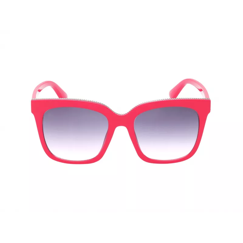 GUESS Moteriški drugelio/katės akies akiniai nuo saulės GO00045-5572B Havana Ruda Gradient 55mm