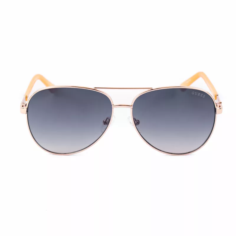 GUESS Moteriški drugelio formos akiniai nuo saulės GU00173-6028W Havana Brown Gradient 60mm