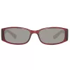 GUESS Moteriški drugelio formos akiniai nuo saulės GU7259-55F63 Tamsiai Havana Rudi Gradient UV400