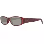 GUESS Moteriški drugelio formos akiniai nuo saulės GU7259-55F63 Tamsiai Havana Rudi Gradient UV400