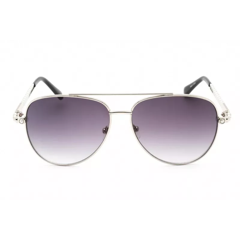 GUESS Women's Cat Eye Sunglasses GF0356-10B Gold/Havana Brown Gradient 59mm