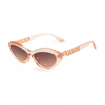 GUESS Moteriški katės akies akiniai nuo saulės GO00070-5572F Havana/Ruda