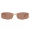 GUESS Moteriški katės akies akiniai nuo saulės GU7259-55N33 Brown Havana