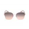 GUESS Women's GF00052-5928B Sunglasses Havana Square Frame Brown Gradient Lens 59mm