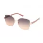 GUESS Women's GF00052-5928B Sunglasses Havana Square Frame Brown Gradient Lens 59mm