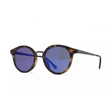 GUESS Moteriški akiniai nuo saulės GF0305-5153X „Cat Eye“ - Rudi Havana acetato rėmeliai su rudais gradientiniais lęšiais - 51 mm lęšio plotis