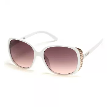 GUESS Women's GF0382-5921F Cat Eye Sunglasses Havana Brown Gradient