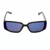 GUESS Moteriški GF5127-6501C Oversized kvadratiniai akiniai nuo saulės, juodas rėmas su dūminiais gradientiniais lęšiais