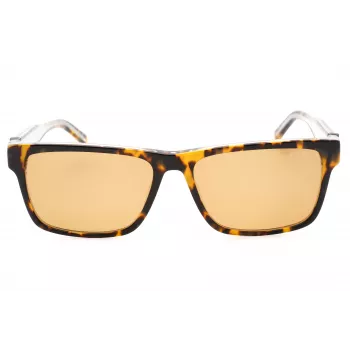 GUESS Women's Rectangular Acetate Sunglasses GU00074-53E Havana Brown Gradient 55mm
