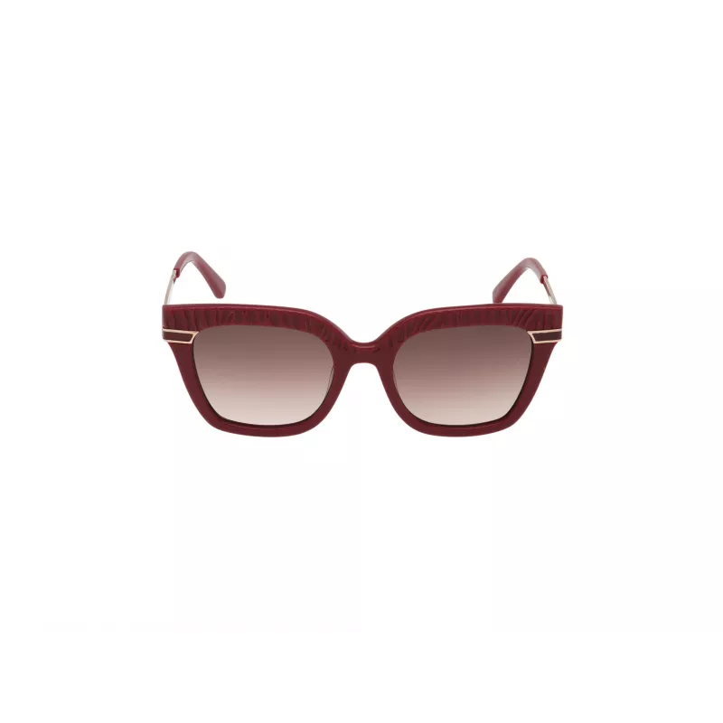 GUESS moteriški akiniai nuo saulės GF00015-5169T rudi Havana kvadratinis rėmelis
