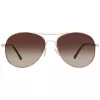 Guess moteriški akiniai nuo saulės GF0295-33F ruda Havana drugelis 60mm
