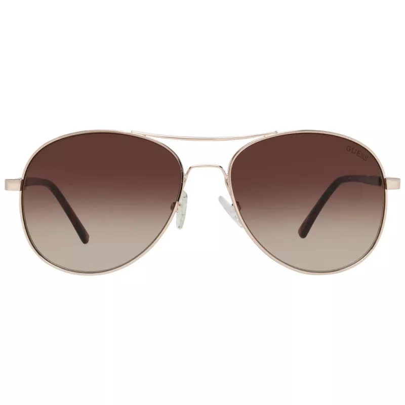 Guess moteriški akiniai nuo saulės GF0295-33F ruda Havana drugelis 60mm
