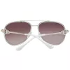 GUESS moteriški akiniai nuo saulės GF034432F56 - Mados rėmelis, UV400 apsauga, 56 mm lęšiai