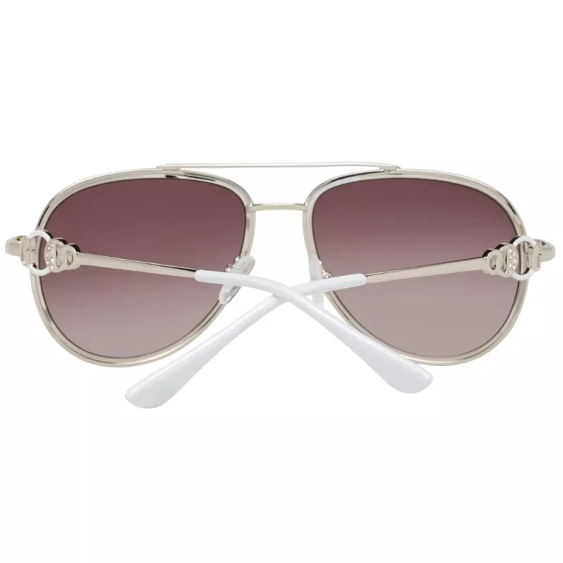 GUESS moteriški akiniai nuo saulės GF034432F56 - Mados rėmelis, UV400 apsauga, 56 mm lęšiai