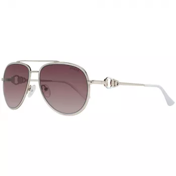 GUESS moteriški akiniai nuo saulės GF034432F56 - Mados rėmelis, UV400 apsauga, 56 mm lęšiai
