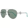 GUESS moteriški akiniai nuo saulės GF0364-10X Havana rudos spalvos acetatinis rėmelis, rudi gradientiniai lęšiai, 59 mm