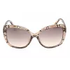 GUESS Moteriški Akiniai nuo Saulės GF0383-45F Drugelis Havana Acetatas 57mm