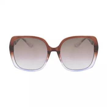 GUESS moteriški akiniai nuo saulės GF0406-5683Z Havana Brown Butterfly Cat Eye 56mm