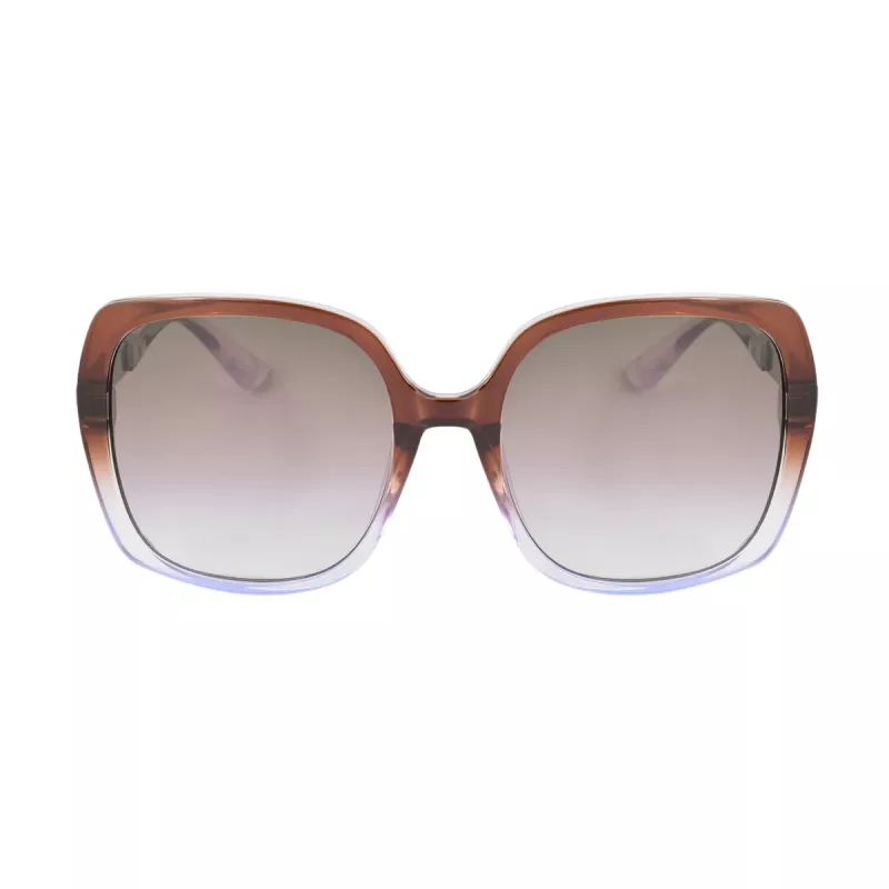 GUESS moteriški akiniai nuo saulės GF0406-5683Z Havana Brown Butterfly Cat Eye 56mm