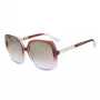 GUESS moteriški akiniai nuo saulės GF0406-5683Z Havana Brown Butterfly Cat Eye 56mm