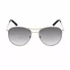 Guess moteriški akiniai nuo saulės GF0408-6132B Havana kvadratinis rėmas rudi gradientiniai lęšiai 61mm
