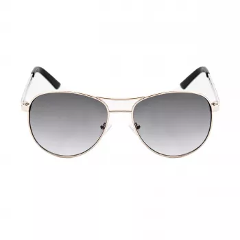 Guess moteriški akiniai nuo saulės GF0408-6132B Havana kvadratinis rėmas rudi gradientiniai lęšiai 61mm