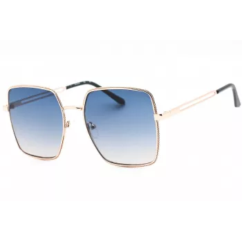 Moteriški „Guess“ akiniai nuo saulės GF0419-28W Havana acetatinis rėmas rudi gradientiniai lęšiai 58 mm