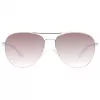 GUESS Moteriški Akiniai Nuo Saulės GF6143-32F Havana Drugelio Rėmelis Rudi Gradientiniai Stiklai 59mm