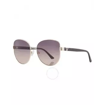 GUESS moteriški akiniai nuo saulės GF6172-5932B Havana Brown Gradient Butterfly