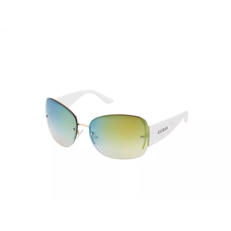 GUESS Moteriški Akiniai Nuo Saulės GO00034-6532X Havana/Tortoise Rėmelis Rudas Gradientinis Stiklas 65mm
