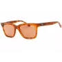 GUESS Moteriški akiniai nuo saulės GU00064-56E Havana/Ruda kvadratinis rėmelis 53mm