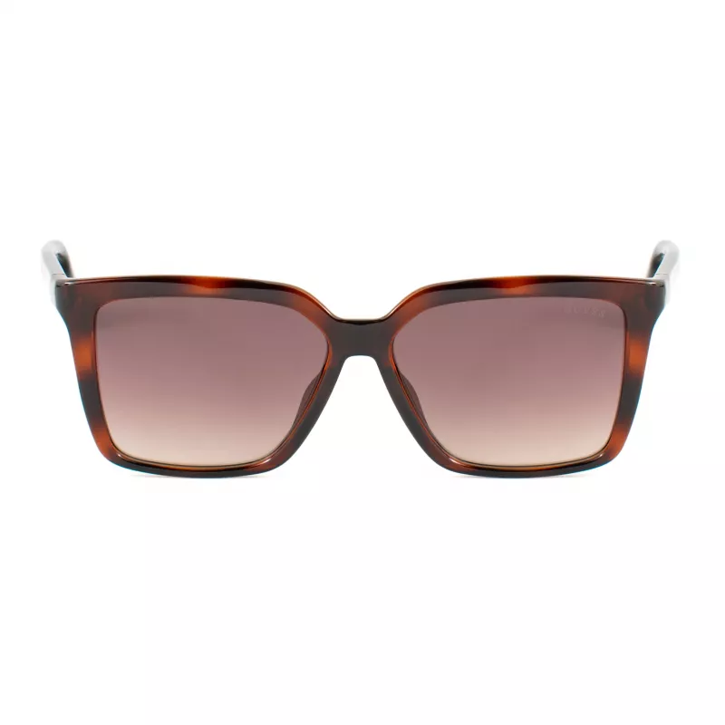 GUESS moteriški akiniai nuo saulės GU00099-5552F Havana acetatas rudi gradientiniai UV400