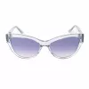 GUESS moteriški akiniai nuo saulės GU00112-5620B Havana acetatas kvadratinis rėmas rudi gradientiniai lęšiai 56/17/140 mm