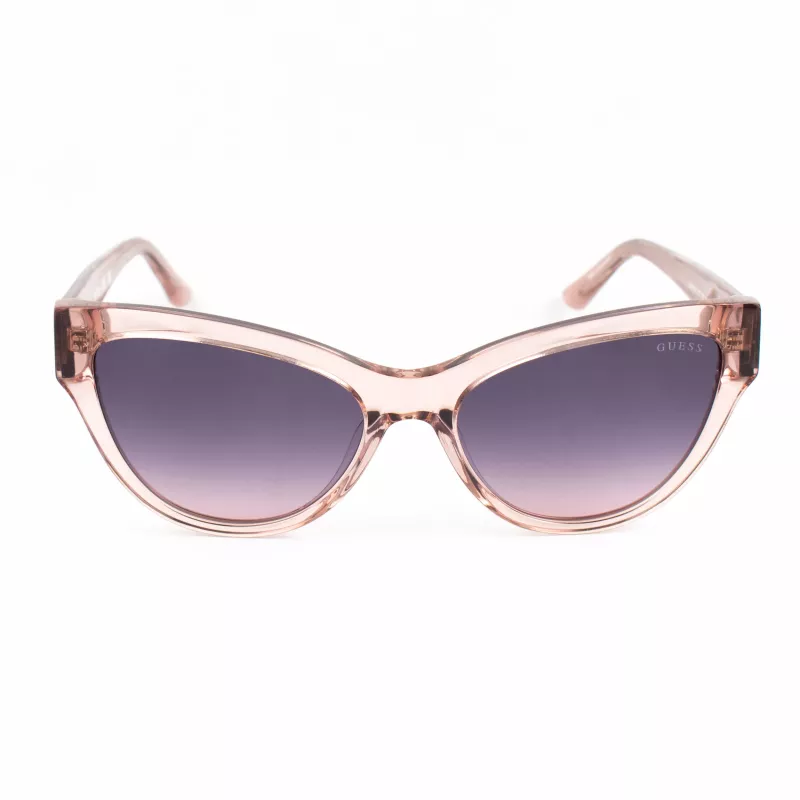 GUESS Moteriški akiniai nuo saulės GU00112-5657Z Havana Tortoise Acetate Square Frame 56mm