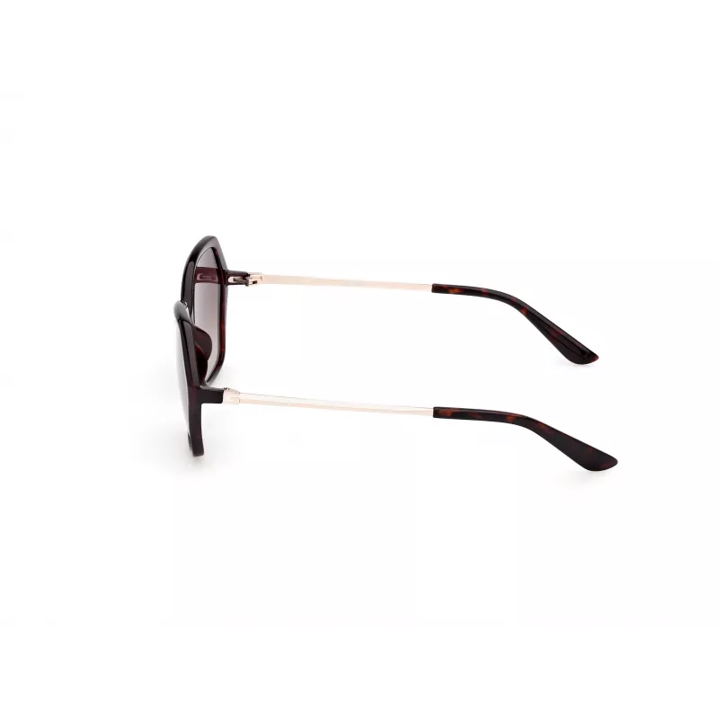 GUESS Moteriški Akiniai Nuo Saulės GU00134-5552F Havana Acetatinis Kvadratinis Rėmas Rudi Gradientiniai Lęšiai 55/16/140 mm