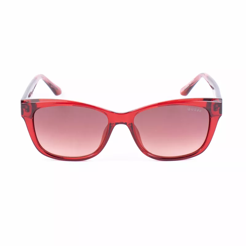 GUESS moteriški akiniai nuo saulės GU00145-5466F - Acetatinis rėmelis, UV400 apsauga, 54 mm lęšiai