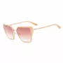 GUESS moteriški akiniai nuo saulės GU00146-5957F Oversized Square Havana Brown Gradient Lens 59mm