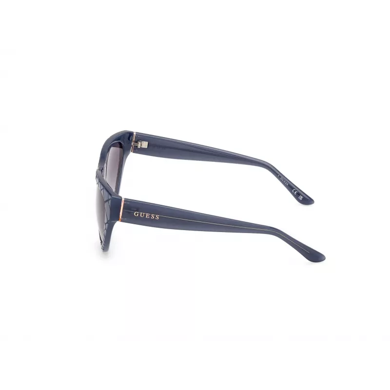 GUESS moteriški akiniai nuo saulės GU00151-5784B Butterfly Havana Brown Gradient UV400