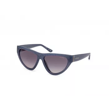 GUESS moteriški akiniai nuo saulės GU00151-5784B Butterfly Havana Brown Gradient UV400