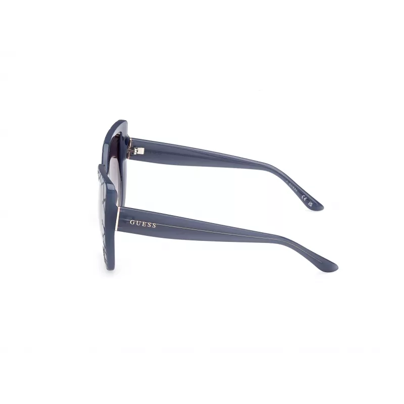 GUESS moteriški akiniai nuo saulės GU00153-5584B Havana/Ruda gradientas 55mm