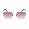 GUESS moteriški akiniai nuo saulės GU7295-6032W Brown Havana Oversized Square