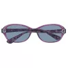GUESS moteriški akiniai nuo saulės GU7356PUR-357 blizgantys violetiniai drugelis/katės akis 57mm