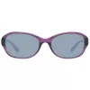 GUESS moteriški akiniai nuo saulės GU7356PUR-357 blizgantys violetiniai drugelis/katės akis 57mm