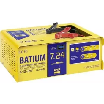 GYS BATIUM 7-24 6/12/24V intelektualus akumuliatoriaus įkroviklis 15-130Ah, 11/3-7A, 210W 024502