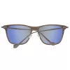 Hackett London HSB86311255 Vyriški akiniai nuo saulės - Blizgantis juodas rėmelis, pilki lęšiai, 55 mm