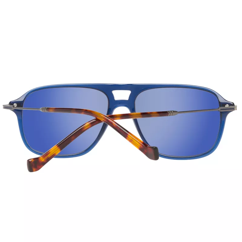 HACKETT MAN HSB86568356 Akiniai 56/16/140 mm Juodas acetatinis rėmas Pilki polikarbonatiniai lęšiai UV400
