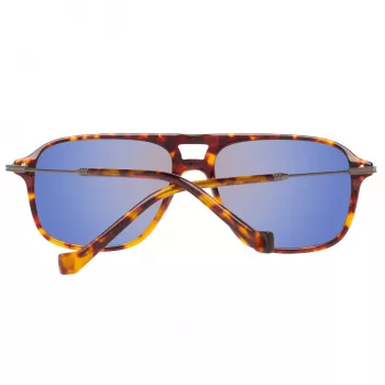HACKETT MAN AKINIAI NUO SAULĖS HSB86512756 - Havana acetatinis stačiakampis rėmelis su rudais gradientiniais lęšiais - 56/16/140 mm
