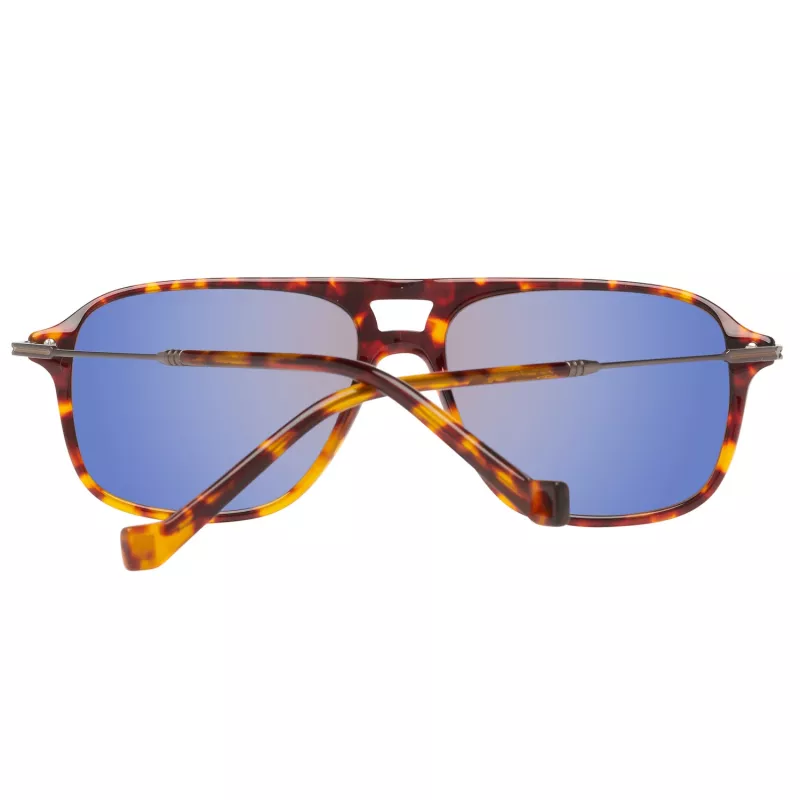 HACKETT MAN AKINIAI NUO SAULĖS HSB86512756 - Havana acetatinis stačiakampis rėmelis su rudais gradientiniais lęšiais - 56/16/140 mm
